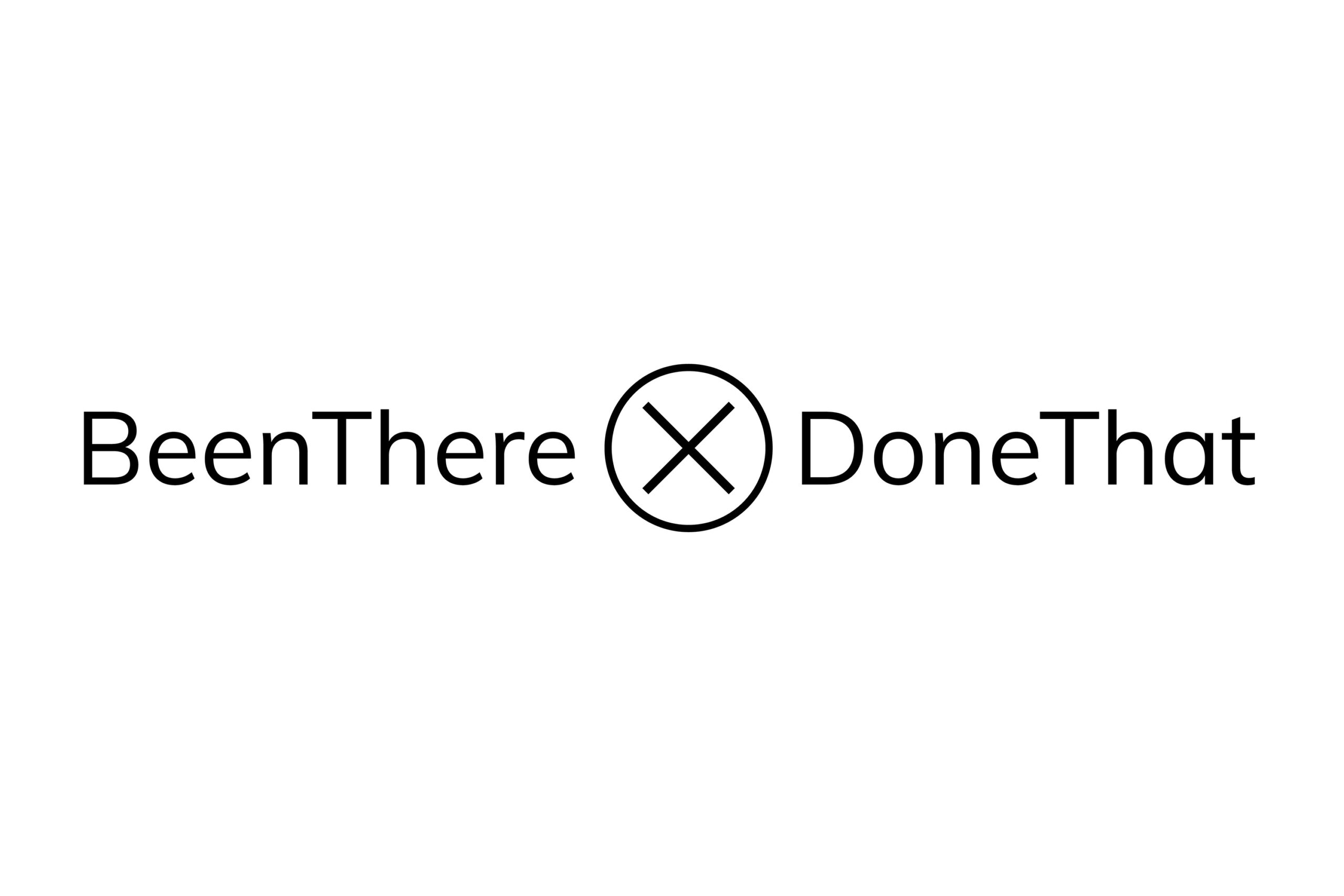 BeenThereDoneThat experience strategy intro logo
