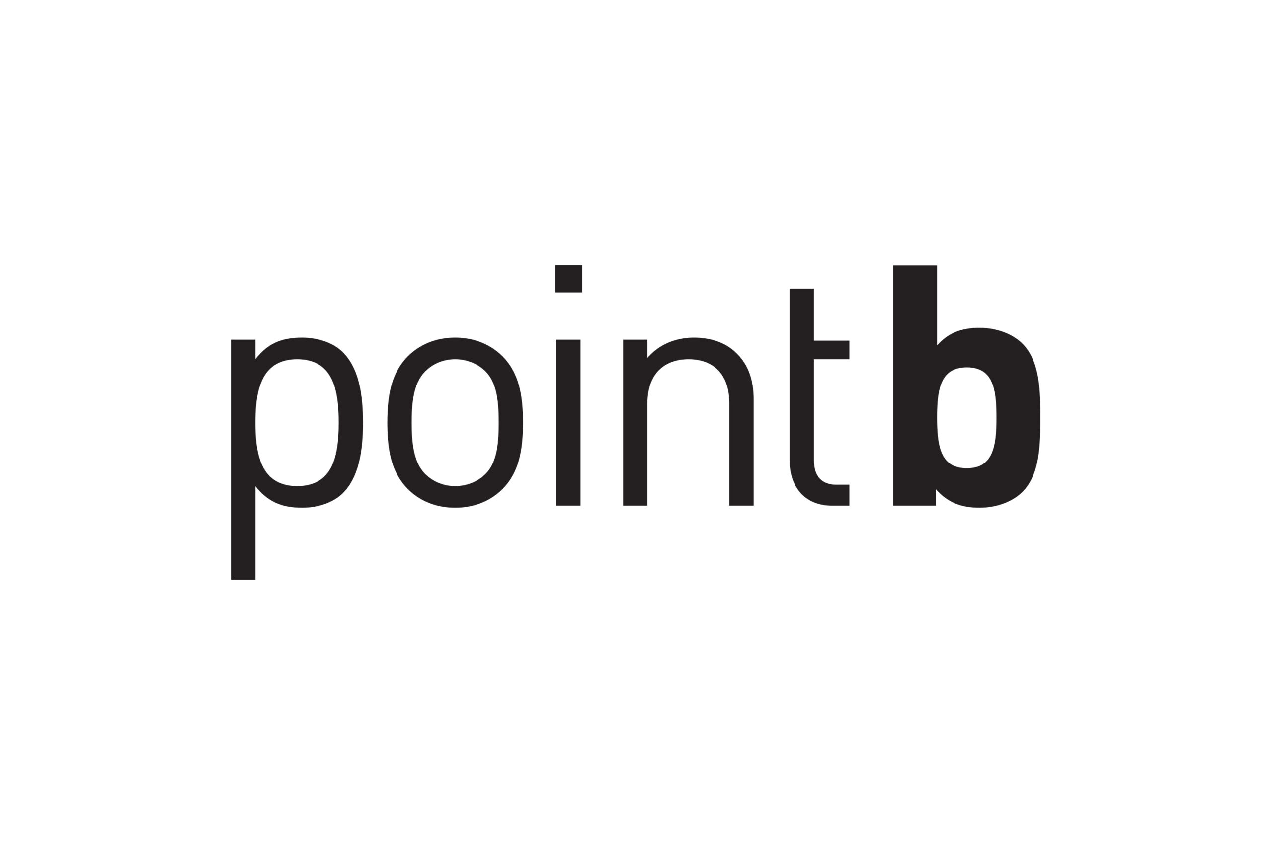 Point B brand purpose intro logo